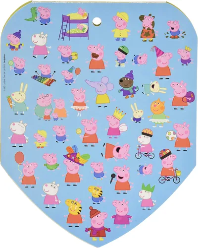 Vista 2 de amscan Libro de calcomanías de Peppa Pig Recuerdo de fiesta 1 unidad - 350 calcomanías