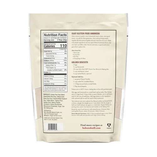 Vista 2 de Bob's Red Mill Mezcla para hornear y galletas sin gluten, 24 onzas (paquete de 4) - Kosher