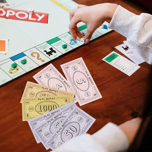 Vista 5 de 800 piezas de dinero falso, dinero de juego para la enseñanza de los niños
