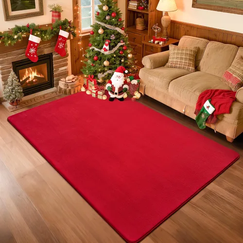 Vista 17 de Przemy Alfombras negras lavables para dormitorio, sala de estar, alfombra de pasillo de 2 x 6 pies, alfombra de interior de espuma viscoelástica