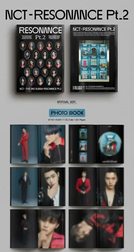 Vista 2 de NCT 2020 [RESONANCE] PT. 2 2nd Album ARRIVAL Ver. 1ea CD+1ea Photo Card+1ea Access Card+1ea Sticker+1ea Folding Poster(On pack)+ETC+TRACKING CODE
