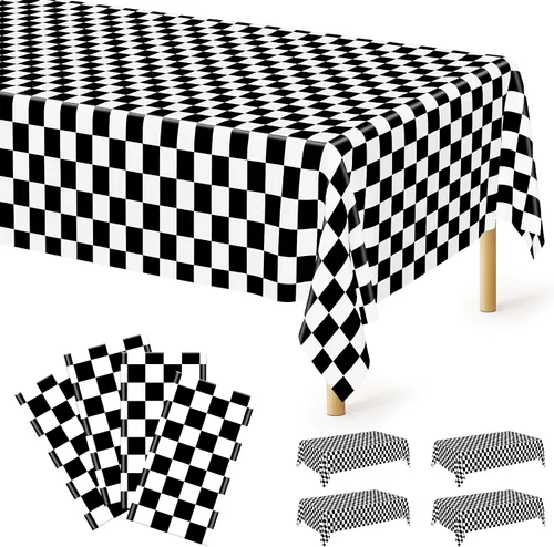 Vista 41 de Suministros de regreso a clases, 2 manteles de 108 x 54 pulgadas, manteles desechables coloridos para el primer día de escuela, rectangular