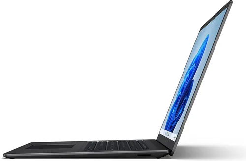 Vista 3 de Microsoft Surface Laptop 4 con procesador AMD Ryzen7 4980U, 8 GB de RAM, SSD de 512 GB en negro, alto rendimiento con tecnología Windows Surface Pro