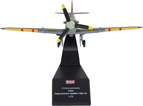 Vista 9 de TANG DYNASTY (TM) 1:72 Supermarine Spitfire Fighter Attack Modelo de avión de metal, Fuerza Aérea Real de la Segunda Guerra Mundial 1941