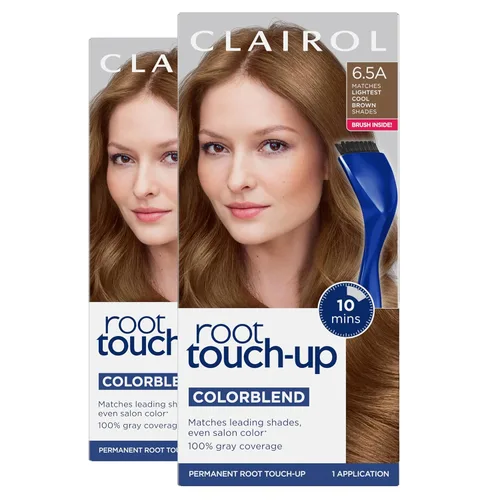 Vista 57 de Clairol Root Touch-Up de Nice'n Easy Tinte Permanente para el Cabello, 10 Rubio Extra Claro, Paquete de 1