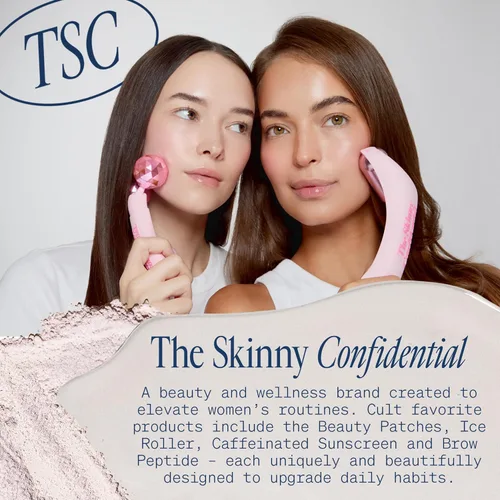 Vista 7 de The Skinny Confidential Suero para cejas y pestañas con péptido para cejas y pestañas – Refina tus cejas con sujeción durante todo el día – Suero