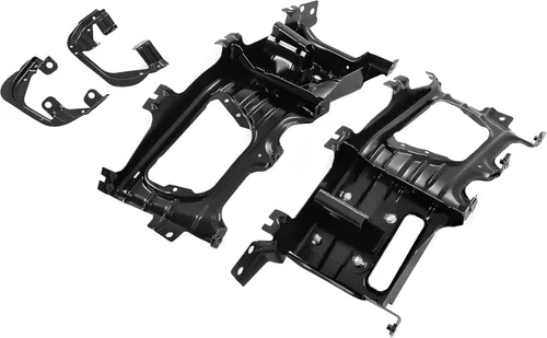 Vista 3 de KUAFU Soporte de parachoques delantero y luz antiniebla compatible con Dodge Ram 1500 2009-2012, soporte de montaje de parachoques, repuesto