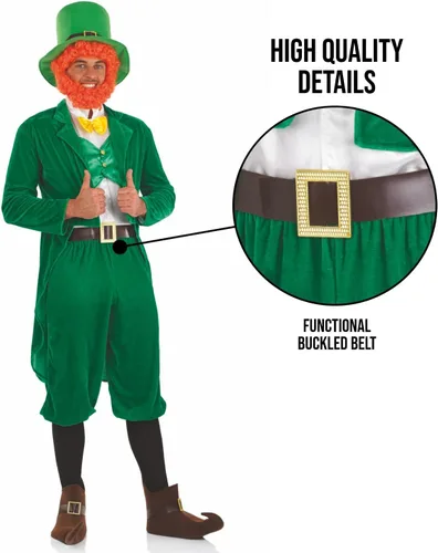 Vista 4 de fun shack Traje clásico de duende para hombre