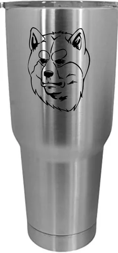 Vista 270 de Cairn Terrier - Vaso grabado con temática de perro, 30 onzas
