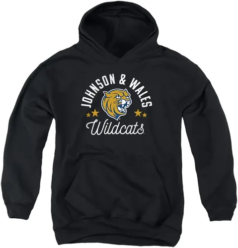 Vista 7 de Johnson & Wales University - Sudadera con capucha oficial de Wildcats para niños y niñas Athletic Heather