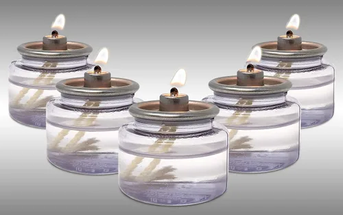Vista 6 de Hyoola Velas líquidas – Velas de té de parafina desechables de 8 horas – Paquete de 12 – Velas de emergencia y restaurante