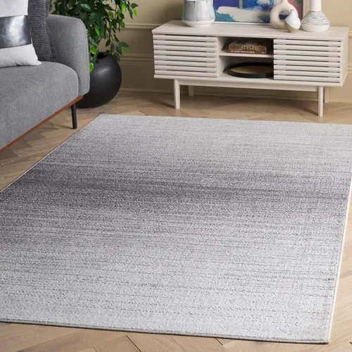 Vista 8 de SAFAVIEH Adirondack Collection - Alfombra decorativa, 2 pies 6 pulgadas x 4 pies, color negro y gris, diseño moderno, no desprende pelusa y de fácil