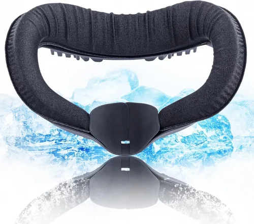 Vista 2 de DESTEK Cooling Face Pad and QH1 Head Strap Bundle, Compatible with Quest 2