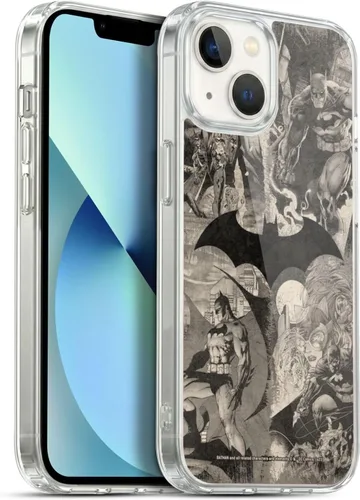 Vista 129 de Head Case Designs Funda de gel Hush con licencia oficial de Batman DC Comics #608 (protección de grado militar) compatible con Apple iPhone 7