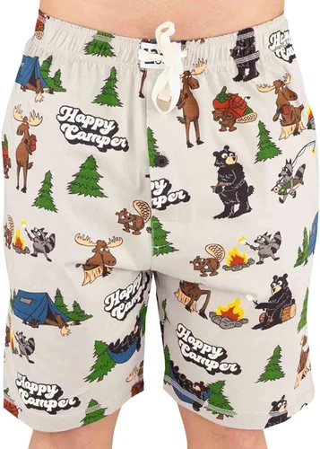 Vista 121 de Lazy One - Pantalones cortos de pijama para hombre, ropa de dormir