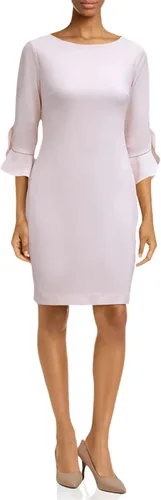Vista 2 de Karl Lagerfeld Paris - Vestido crepé con manga de tulipán para mujer