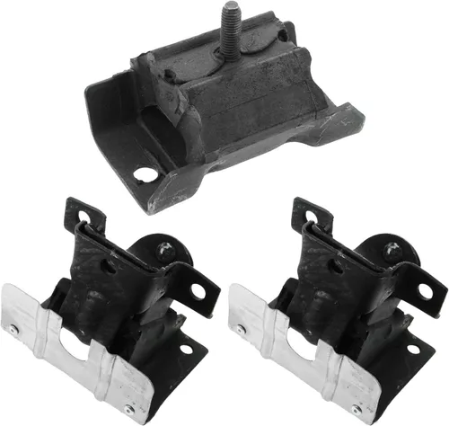Vista 136 de TRQ Kit de montaje de motor de transmisión de motor de 5 piezas compatible con Ford Five Hundred Montego 6sp Auto AT 2005 - 2007