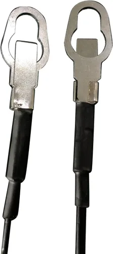 Vista 2 de Juego de 1 par de cables para portón trasero izquierdo y derecho, F37Z9943052A F37Z9943053A para camioneta Ford Ranger Mazda 1993-2011