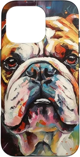 Vista 20 de Funda para iPhone 14 Pro Max English Bulldog Pet Paw Men Women Dog Lover