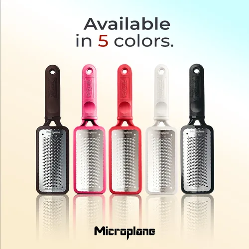 Vista 8 de Escofina para pedicura Microplane, tamaño gigante, Negro