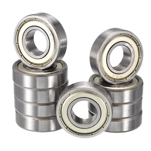Vista 12 de R2ZZ Rodamientos de bolas de ranura profunda, ID 1/8" x DI 3/8" x Ancho 5/32" Rodamiento de bolas con doble blindado de metal cromo acero Z2 Palanca