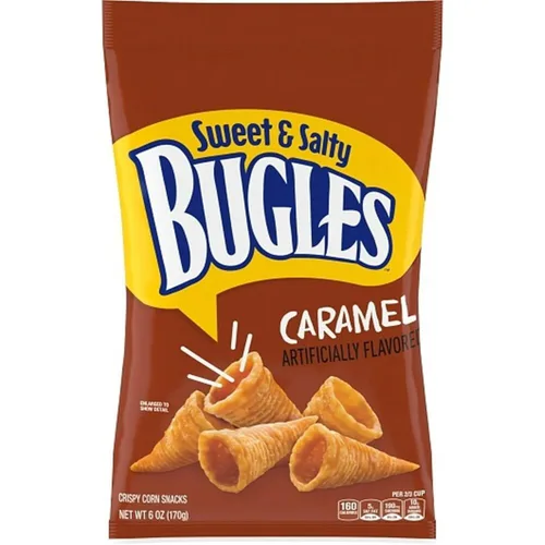 Vista 4 de Bugles Bocadillos de maíz con queso y chile, 3 onzas (paquete de 6)