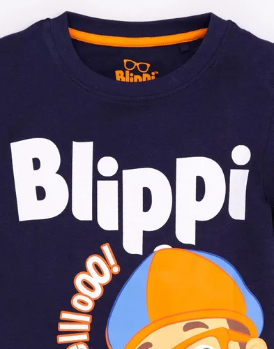 Vista 5 de Blippi Camiseta de manga corta para niños y niños pequeños