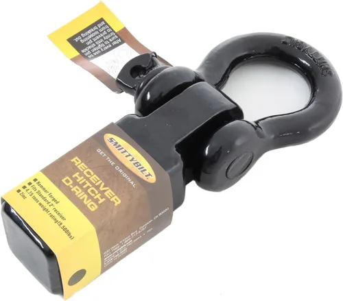 Vista 5 de Smittybilt 2 Pulgadas Receptor Clevis BLK - SB29312B