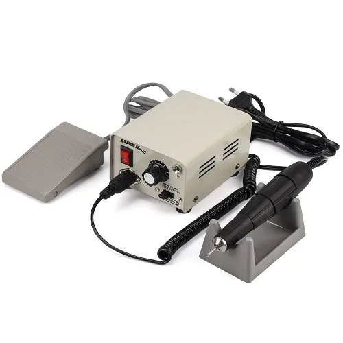 Vista 2 de Fuerte 90 65W 35000rpm Pedicura de acero inoxidable máquina de manicura de pulido de uñas máquina eléctrica de arte de uñas máquina de taladro