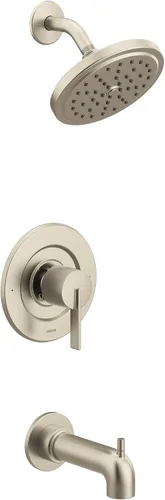 Vista 4 de Moen Cia T2263EPBG Posi-Temp Eco-Performance - Kit de molduras para grifo de bañera y ducha con 1 mango, requiere válvula