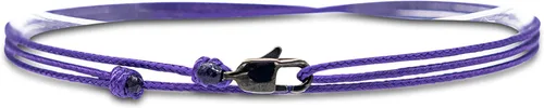 Vista 23 de Made by Nami Surfer Anklet with Snap Hook Clasp Waterproof & Adjustable Thin String Ankle Bracelets for Women and Men Handmade Jewelry for Beach and
