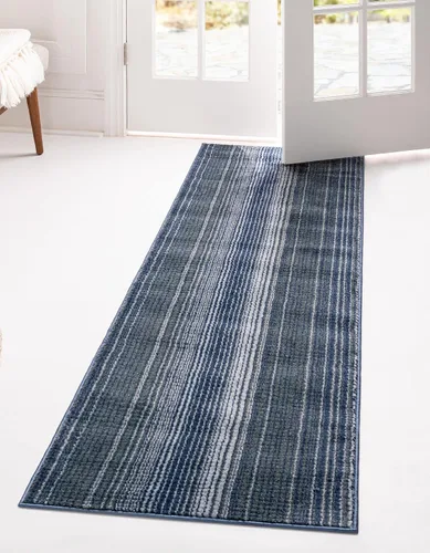 Vista 25 de Unique Loom Gemstone Collection - Alfombra de área - Topacio (2' x 5' 11" corredor, marfil / marrón)