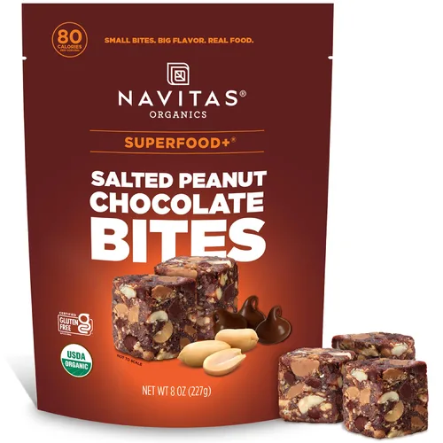 Vista 13 de Navitas Organics Berry Acai Superfood+ BITES – Power Snacks – Todo natural a base de plantas – Energía limpia y nutrición – USDA orgánico, sin OMG