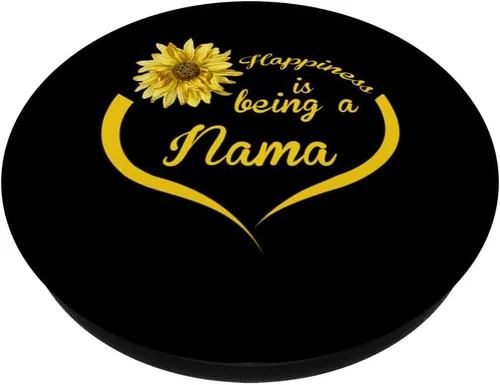 Vista 2 de Nama Gift: Happiness Is Being A Nama PopSockets Agarre y soporte para teléfonos y tabletas