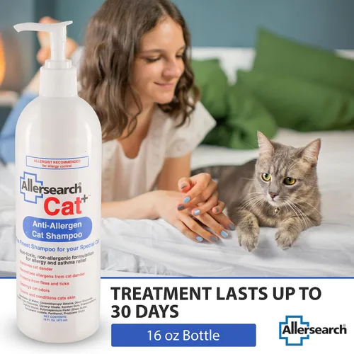 Vista 3 de Allersearch Champú para gatos antialérgenos Cat+
