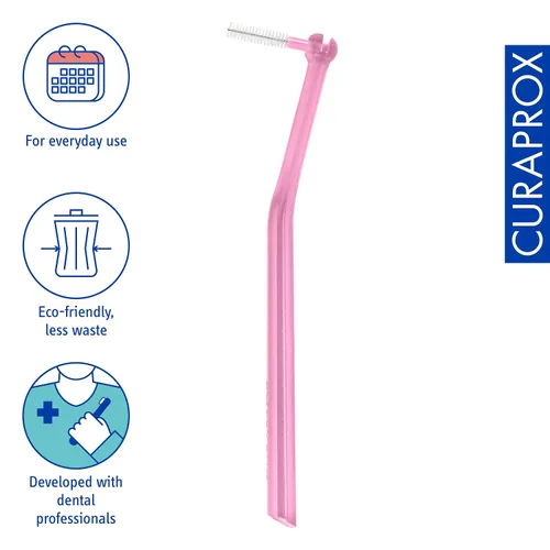 Vista 4 de Curaprox Prime Plus - Cepillos interdentales CPS 08 con 5 cepillos, 0.031 in a 0.126 in