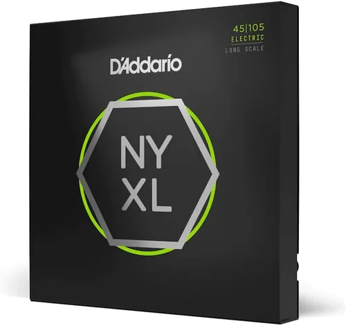 Vista 9 de D'Addario Cuerdas para Bajo, NYXL Niquelado, NYXL32130, Calibre Regular Ligero 45-100, Escala Larga, Juego de 6 Cuerdas, Paquete de 1