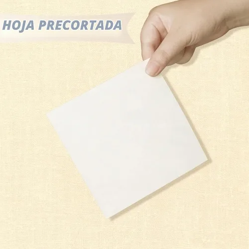 Vista 4 de Paquete de 300 envoltorios para dulces, envoltorios de chocolate y caramelo antiadherentes, hojas cuadradas de papel encerado, papel para dulces