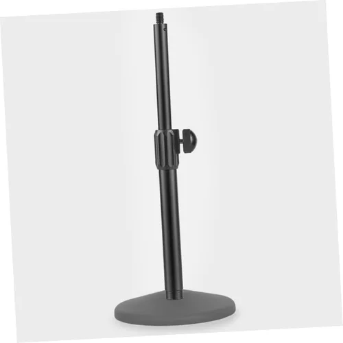 Vista 4 de Brazo telescópico brazo de metal poste de micrófono con adaptador de cabeza de tornillo portátil extensible soporte de micrófono accesorio para una