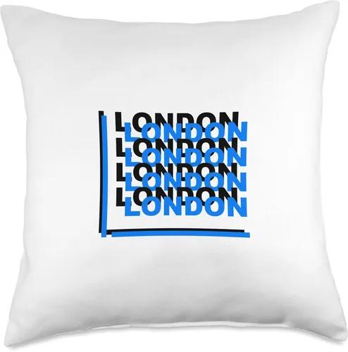 Vista 4 de Original London Design Throw Pillow