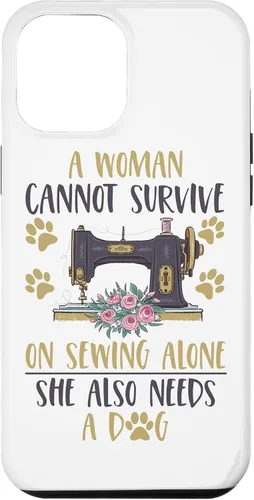 Vista 25 de Funda divertida para iPhone 11, para amantes de la máquina de coser