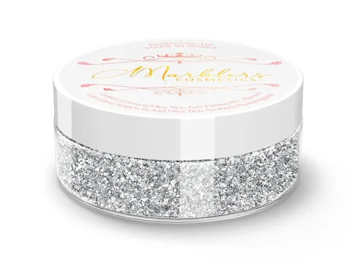 Vista 23 de MARBLERS Polvo de mica natural grueso [perla azul acero] 0.11 onzas (0.11 oz) altamente pigmentado no tóxico, vegano, libre de crueldad animal