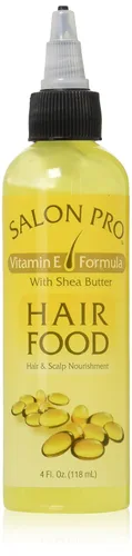 Vista 7 de Salon Pro Hair Food, aceite de coco con almendras y aceite de oliva, 4 onzas