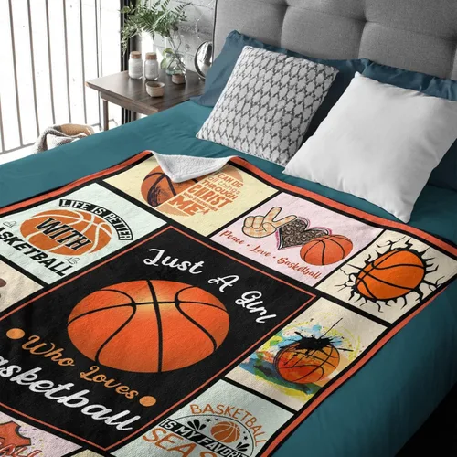 Vista 3 de Darani Una colorida manta de franela ligera súper suave y acogedora para juego de baloncesto, cálida y ligera, manta de cama de 30 x 40 pulgadas