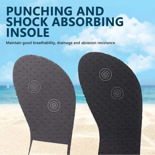 Vista 6 de Valennia Zapatos de agua descalzos de secado rápido, calcetines de yoga para playa, natación, surf, ejercicio para mujeres y hombres