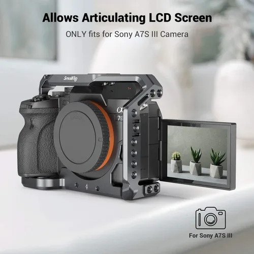 Vista 5 de SMALLRIG Armazón para cámara Sony Alpha 7S III / A7S III / A7SIII / A7S3-2999