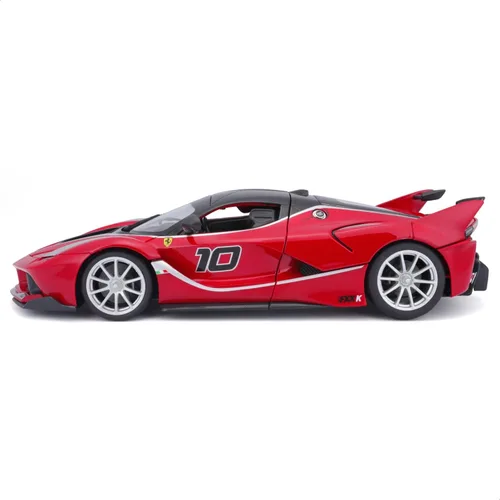 Vista 6 de Bburago B18-16010 Ferrari FXX-K Kit de Modelo Fundido, Rojo, Escala 1:18