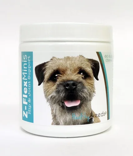 Vista 29 de Healthy Breeds Affenpinscher Z-Flex Minis - Masticables suaves para cadera y articulaciones, 60