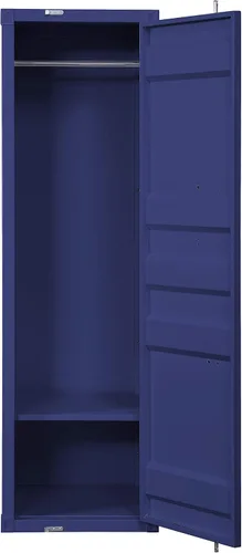 Vista 4 de Acme Armario de carga con 1 puerta en azul Rojo