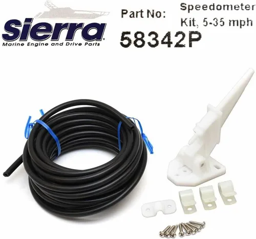 Vista 3 de Sierra International 58342P Amega - Kit de velocímetro tipo Pitot resistente a los arañazos, 3 pulgadas